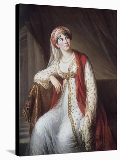 Portrait of the Opera Singer Grassini, c.1805-Elisabeth Louise Vigee-LeBrun-Stretched Canvas
