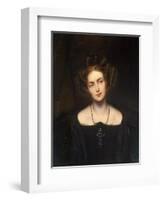 Portrait of the Opera Singer Henriette Sontag, (1806-185), 1831-Paul Hippolyte Delaroche-Framed Giclee Print