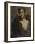 Portrait of the Opera Singer Vera Dorofeyeva-Konstantin Alexeyevich Korovin-Framed Giclee Print