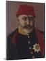Portrait of the Ottoman Sultan, Abdel Aziz (1861-76)-Turkish School-Mounted Giclee Print