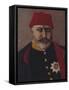 Portrait of the Ottoman Sultan, Abdel Aziz (1861-76)-Turkish School-Framed Stretched Canvas