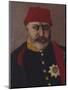 Portrait of the Ottoman Sultan, Abdel Aziz (1861-76)-Turkish School-Mounted Giclee Print