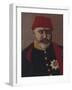 Portrait of the Ottoman Sultan, Abdel Aziz (1861-76)-Turkish School-Framed Giclee Print