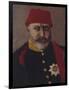 Portrait of the Ottoman Sultan, Abdel Aziz (1861-76)-Turkish School-Framed Giclee Print