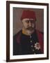 Portrait of the Ottoman Sultan, Abdel Aziz (1861-76)-Turkish School-Framed Giclee Print