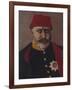 Portrait of the Ottoman Sultan, Abdel Aziz (1861-76)-Turkish School-Framed Giclee Print