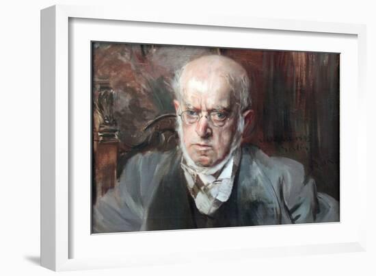 Portrait of the Painter Adolph Von Menzel (1815-1905)  Peinture De Giovanni Boldini (1842-1931) 18-Giovanni Boldini-Framed Giclee Print