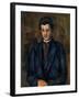 Portrait of the Painter Alfred Hauge, 1899-Paul Cézanne-Framed Giclee Print