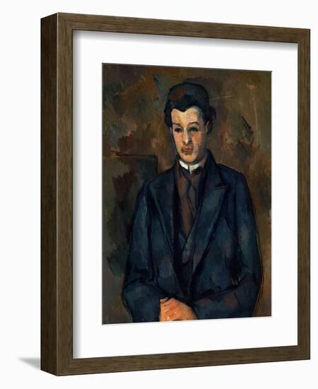 Portrait of the Painter Alfred Hauge, 1899-Paul Cézanne-Framed Giclee Print