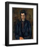 Portrait of the Painter Alfred Hauge, 1899-Paul Cézanne-Framed Giclee Print