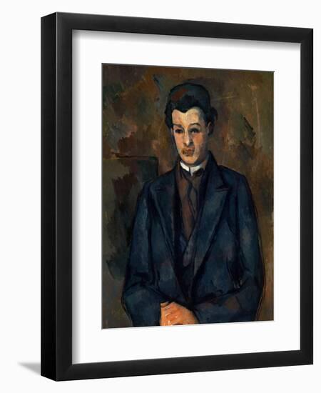 Portrait of the Painter Alfred Hauge, 1899-Paul Cézanne-Framed Giclee Print