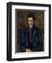 Portrait of the Painter Alfred Hauge, 1899-Paul Cézanne-Framed Giclee Print