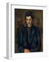 Portrait of the Painter Alfred Hauge, 1899-Paul Cézanne-Framed Giclee Print