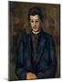 Portrait of the Painter Alfred Hauge, 1899-Paul Cézanne-Mounted Giclee Print