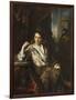 Portrait of the Painter Charles Bruni - Jan (Johann) Kupecky (Kupetzky) (1667-1740). Oil on Canvas,-Johann Kupezky Or Kupetzky-Framed Giclee Print