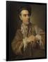 Portrait of the Painter Claude Joseph Vernet (1714-1789)-Alexander Roslin-Framed Giclee Print