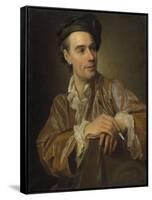 Portrait of the Painter Claude Joseph Vernet (1714-1789)-Alexander Roslin-Framed Stretched Canvas