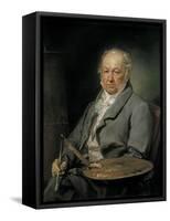 Portrait of the Painter Francisco De Goya (1746-182), 1826-Vicente López Portaña-Framed Stretched Canvas