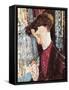 Portrait of the Painter Frank Havilland-Amedeo Modigliani-Framed Stretched Canvas