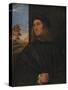 Portrait of the Painter Giovanni Bellini, 1511-1512-Titian (Tiziano Vecelli)-Stretched Canvas