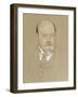 Portrait of the Painter Ilya Ostroukhov (1858-192), 1923-Nikolai Andreevich Andreev-Framed Giclee Print