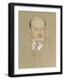 Portrait of the Painter Ilya Ostroukhov (1858-192), 1923-Nikolai Andreevich Andreev-Framed Giclee Print