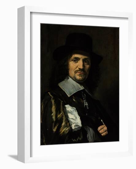 Portrait of the Painter Jan Asselijn (1610-165)-Frans I Hals-Framed Giclee Print