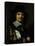 Portrait of the Painter Jan Asselijn (1610-165)-Frans I Hals-Stretched Canvas