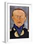 Portrait of the Painter Léon Bakst (1866-192), 1917-Amedeo Modigliani-Framed Giclee Print