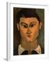 Portrait of the Painter Moise Kisling, 1915-Amedeo Modigliani-Framed Giclee Print