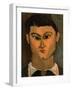 Portrait of the Painter Moise Kisling, 1915-Amedeo Modigliani-Framed Giclee Print