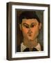 Portrait of the Painter Moise Kisling, 1915-Amedeo Modigliani-Framed Giclee Print