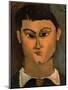 Portrait of the Painter Moise Kisling, 1915-Amedeo Modigliani-Mounted Giclee Print