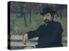 Portrait of the Painter Nikolai Alexandrovich Yaroshenko (1846-189), 1897-Mikhail Vasilyevich Nesterov-Stretched Canvas