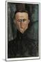 Portrait of the Painter Rouveyre, 1915 (Oil on Canvas)-Amedeo Modigliani-Mounted Giclee Print