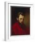 Portrait of the Painter Vyacheslav Grigoryevich Schwarz (1838-186), 1870-Alexander Dmitrievich Litovchenko-Framed Giclee Print