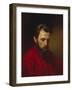 Portrait of the Painter Vyacheslav Grigoryevich Schwarz (1838-186), 1870-Alexander Dmitrievich Litovchenko-Framed Giclee Print