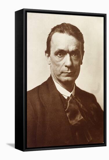 Portrait of the Philosopher and Esotericist Rudolf Steiner-null-Framed Stretched Canvas