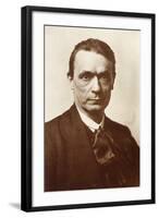 Portrait of the Philosopher and Esotericist Rudolf Steiner-null-Framed Photographic Print