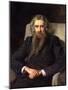 Portrait of the Philosopher Und Author Vladimir Solovyov (1853-1900)-null-Mounted Giclee Print