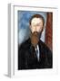 Portrait of the Photographer Dilewski, 1916-Amedeo Modigliani-Framed Giclee Print