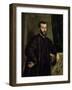 Portrait of the Physician Andreas Vesalius, C1535-1545-Steven van Calcar-Framed Giclee Print