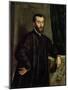 Portrait of the Physician Andreas Vesalius, C1535-1545-Steven van Calcar-Mounted Giclee Print