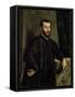 Portrait of the Physician Andreas Vesalius, C1535-1545-Steven van Calcar-Framed Stretched Canvas