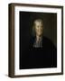 Portrait of the Physician Herman Boerhaave, Professor at the University of Leiden-Cornelis Troost-Framed Art Print