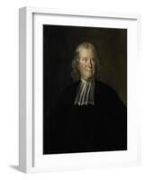 Portrait of the Physician Herman Boerhaave, Professor at the University of Leiden-Cornelis Troost-Framed Art Print