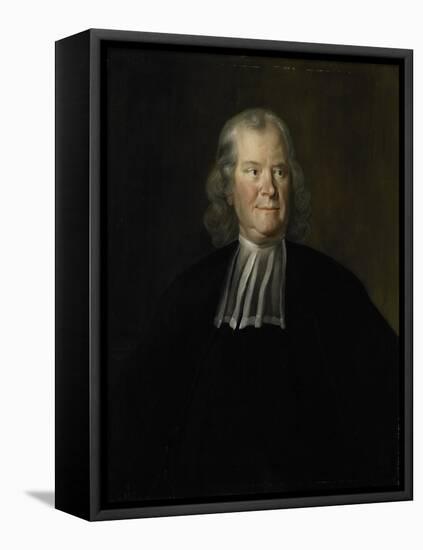 Portrait of the Physician Herman Boerhaave, Professor at the University of Leiden-Cornelis Troost-Framed Stretched Canvas