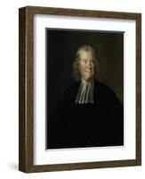 Portrait of the Physician Herman Boerhaave, Professor at the University of Leiden-Cornelis Troost-Framed Art Print