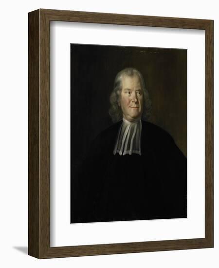Portrait of the Physician Herman Boerhaave, Professor at the University of Leiden-Cornelis Troost-Framed Art Print