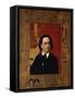 Portrait of the Pianist and Piano Teacher, Joseph Pembauer, 1890-Gustav Klimt-Framed Stretched Canvas